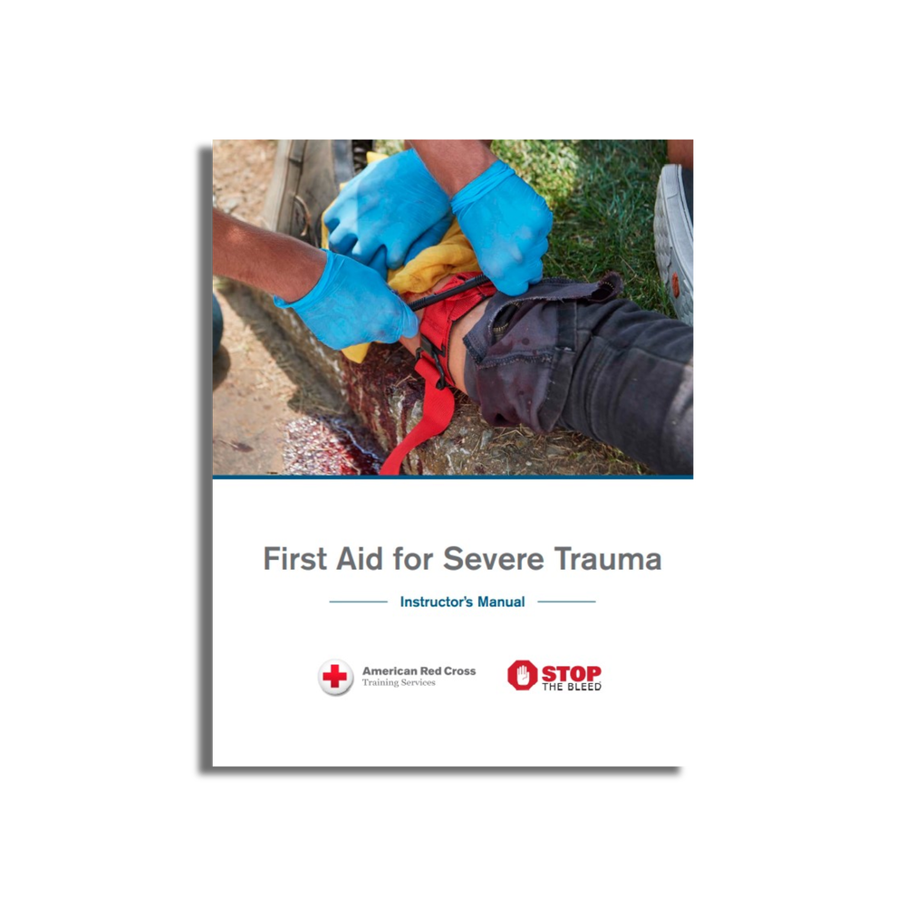 First Aid for Severe Trauma Instructor's Manual Red Cross Store
